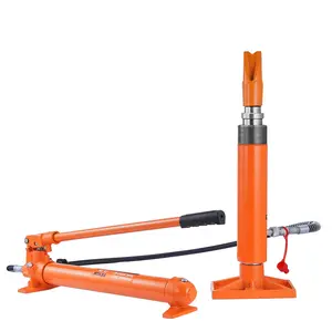 【Father's Day gift】VEVOR 20 Ton Porta Power Kit, Portable Hydraulic Jack with 4.6 ft/1.4 m Oil Hose, Car Frame Repair Tool with Storage Case for Automotive, Heavy Equipment, Mechanic (44000 LBS)Summervibes