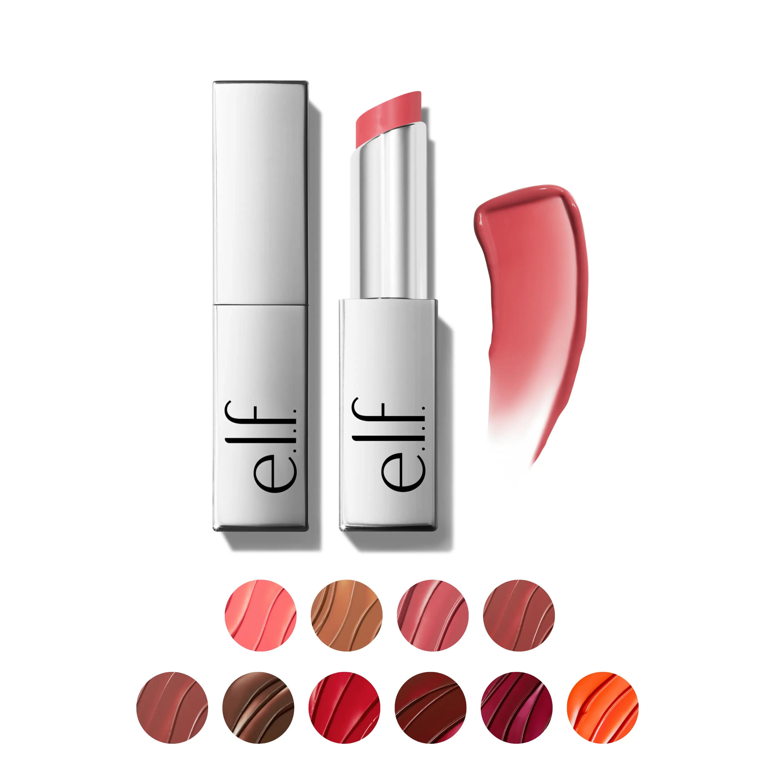 e.l.f. Glow Reviver Lip Oil Stick, Nourishing Lip Oil Stick Infused with Squalane Shea Butter & Jojoba Oil for Buildable Color & Soft Shine 3.3mL