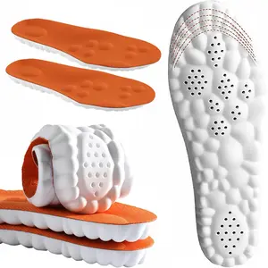 4D Sports Shoe Insoles, Unisex PU Full Arch Support Inserts, Lightweight Soft Elastic Breathable Pads for Sneakers & Casual Shoes foot pain relievea 51243, Footwear outdoorfun