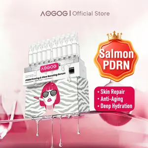 [AOGOG] PDRN Firming & Glow Boosting Single-Use Serums 30pcs | Salmon DNA | Even Skin Tone, Pore Care, Hydrating, Glass Skin, Collagen, K-Beauty