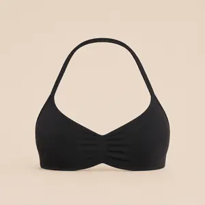 ELEVÉ SculptLift Seamless Sports Bra for Women | Push Up Support | Gym Yoga Workout Bra | Midnight Black