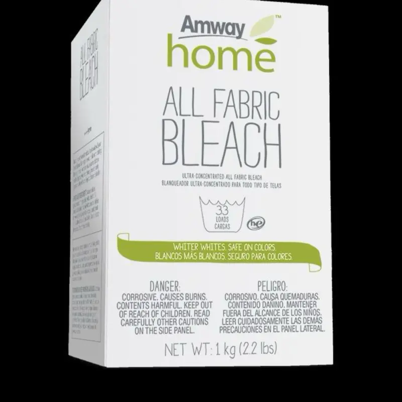 Amway Home All Fabric Bleach 1 kg Ultra Concentrated Chlorine-Free Safe for Colors 34 Loads Biodegradable Formula