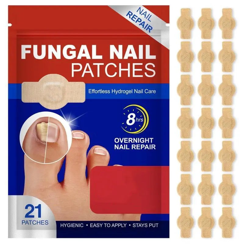 Nectarbellis 21Pcs Fungal Nail Care Patches - Easy-to-Apply, Long-Lasting, Gentle Toenail Repair Stickers, Hypoallergenic for All Skin Types, Nail Care & Manicure Supplies #TOP PICKS