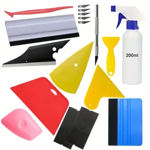 Car Window Tint Kit, Automotive Window Film Complete Installation Kit Vinyl Wrap Application Tool Kit Professional Window Tint Tools, Spray, Car Detailing Tools
