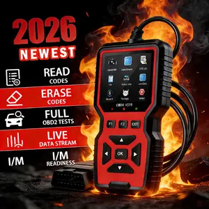 OBD2 Automotive Diagnostic Tester - Car Diagnostic Tool for OBDII/EOBD Protocol Vehicles (1996+) - Reads & Clears Engine Fault Codes, Battery-Free Operation
