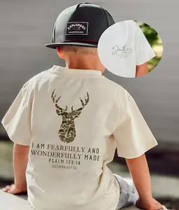 Camo Deer I Am Fearfully & Wonderfully Youth and Adult shirt, sweatshirt, toddler boy clothing, western youth clothes, trending summer, Trending tee, Youth clothing, Family shirt, gift for son and daughter, outdoor for boys girls