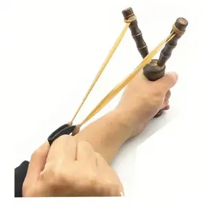 High-End Wooden Bow Toy, Perfect for Outdoor Hunting Camping Shooting Hiking, Durable, Fun & Craftsmanship Design, Ideal Gift for Adventure Enthusiasts!