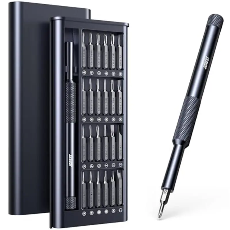 25-IN-1 Precision Screwdriver Set, Mini Repair Tool Kit with Torx for Macbook, Computer, Laptop, iPhone, PS5, Xbox, Switch, Glasses, Watch, Ring Doorbell, Electronic, Small Gift Gadget for Men