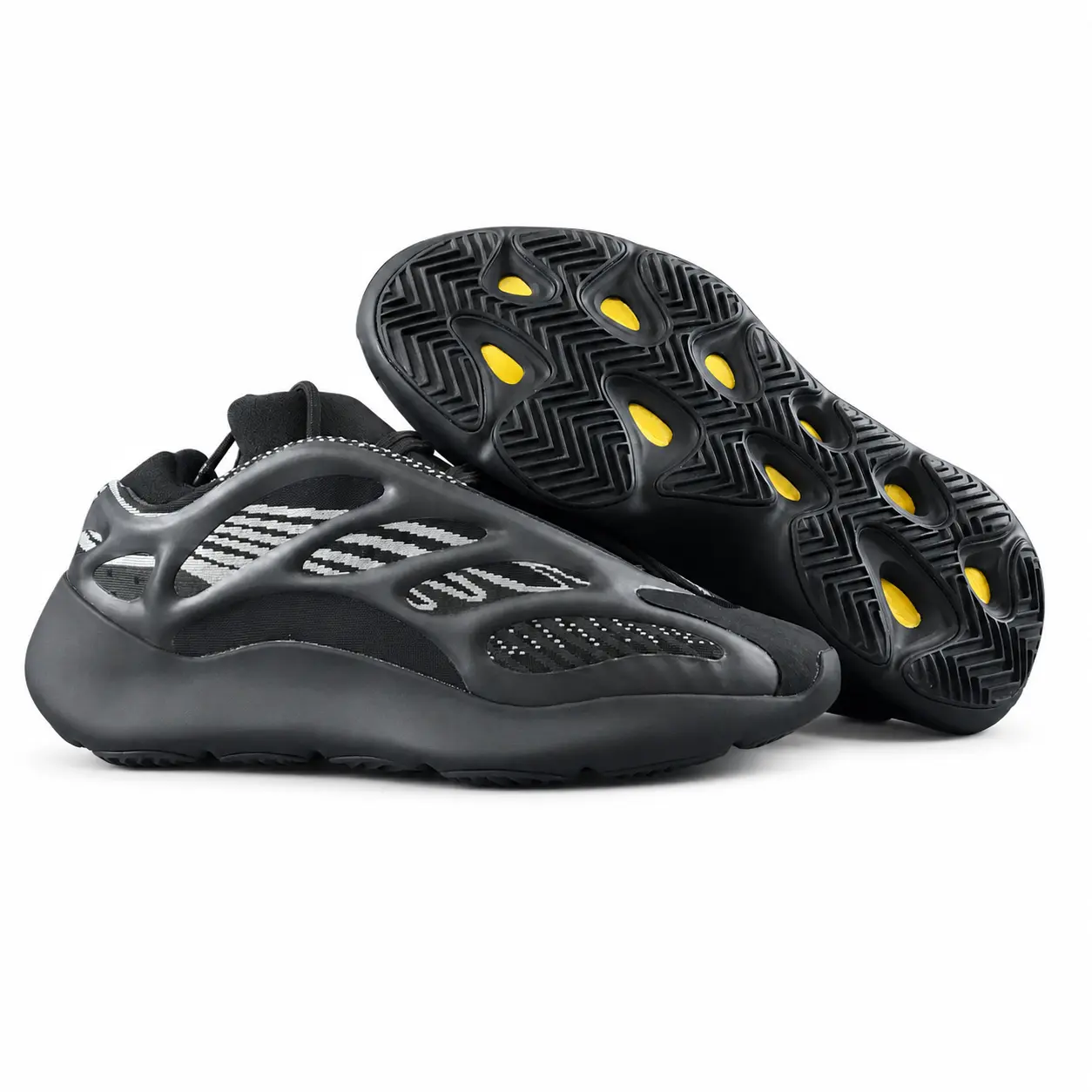 Black Shoes - BOOST 700 Sneaker For Men Women, Basic Style Classic Runner