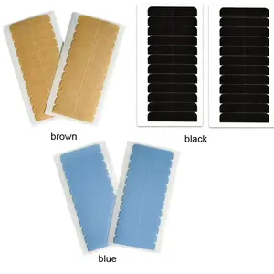 6 Sheets (72 Pieces) Double Sided Replacement Tape for Hair Extensions, Wigs or Hairpieces, Strong Adhesive Tape for Secure Attachment, Reusable and Durable, for Hair Weft Extensions, for Hair Weave Extensions