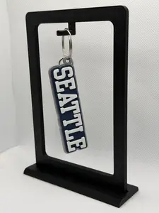 Seattle 3D Printed Keychain - R3Designs