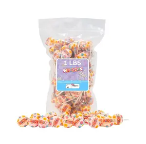 Smarties Double Lollies - Gluten Free, Peanut Free, Fat Free Assorted Fruity Flavors Lollipops - Low Calorie Perfect for Birthdays, Parties - Made by US Candy Company Since 1949-1 Pound, 55 Count