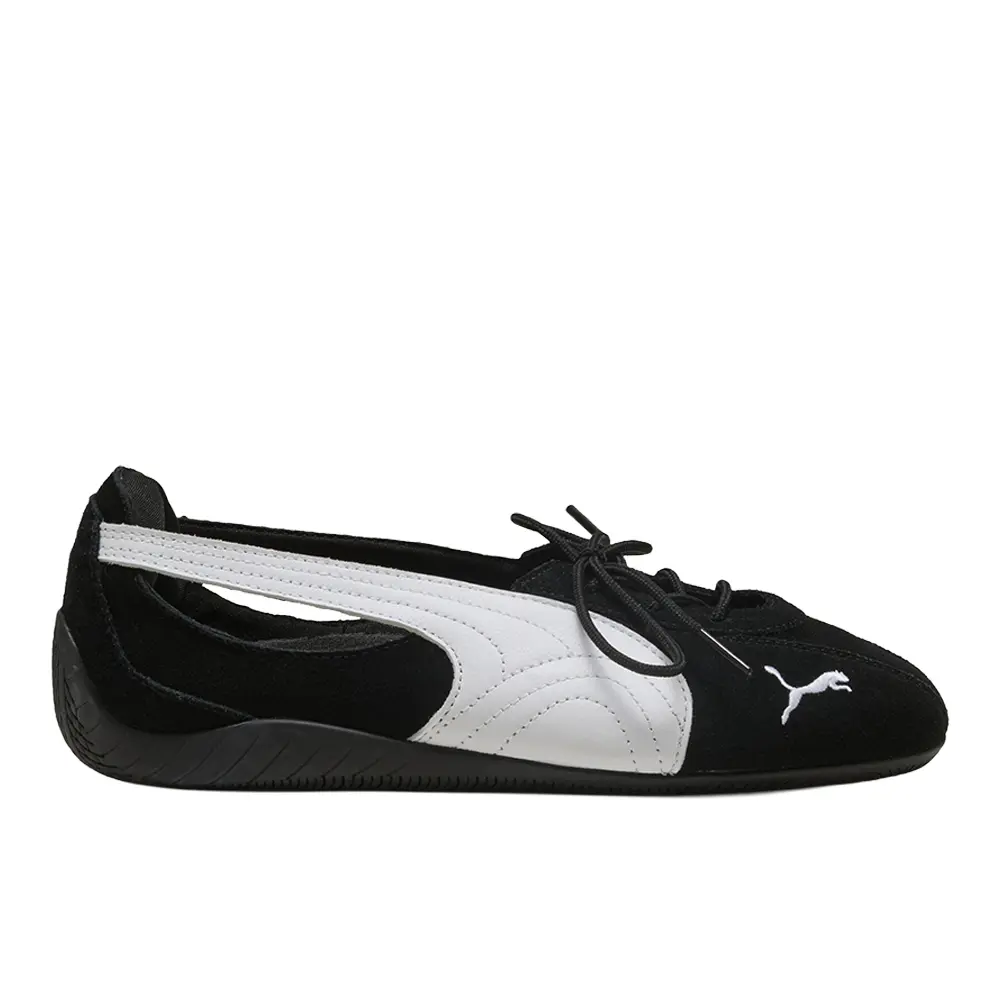 PUMA Womens Speedcat Ballet Nova Slip On Sneakers Shoes Casual - Black