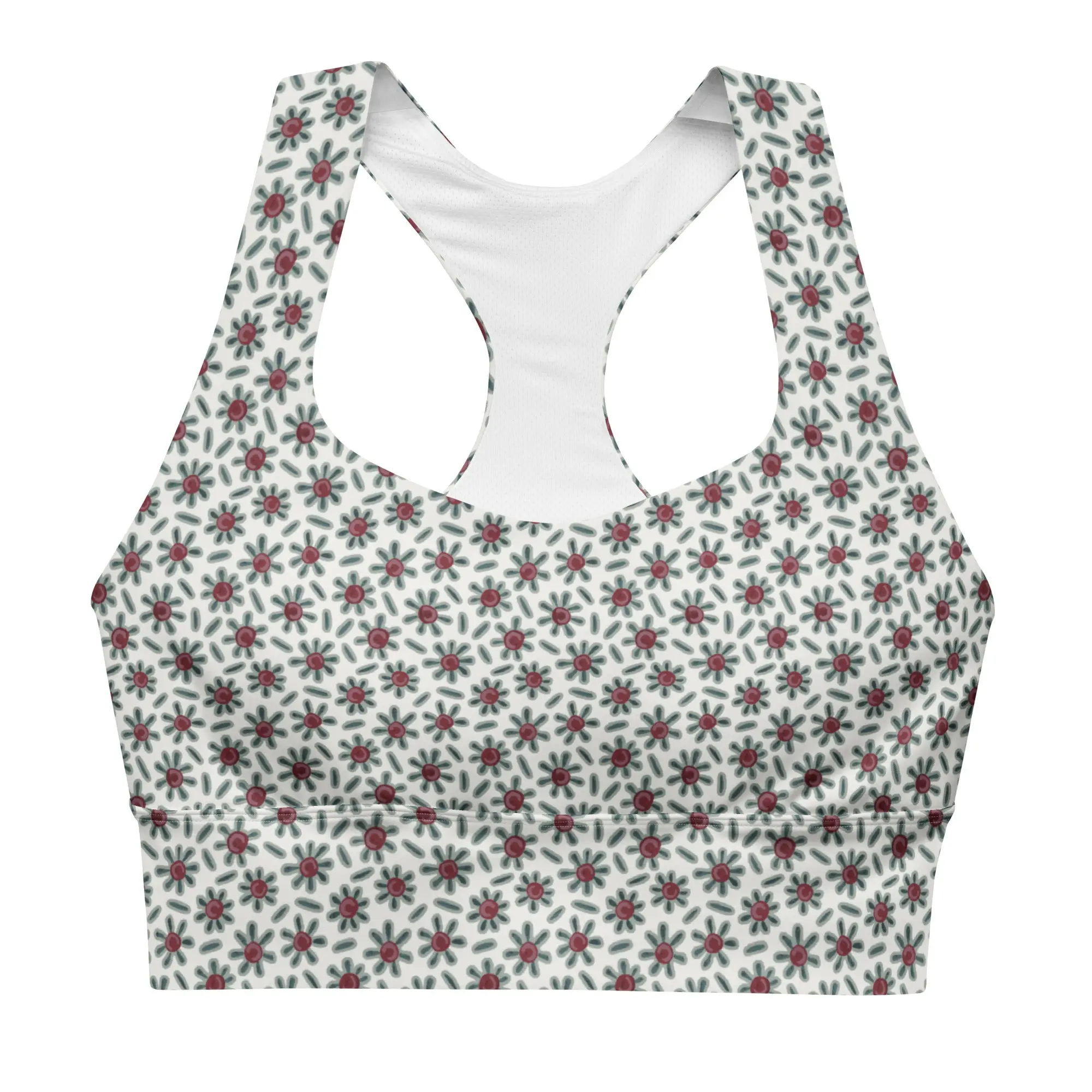 Ditsy Daisy Sports Bra