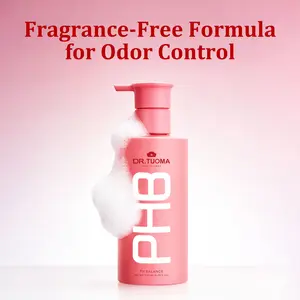 DR.TUOMA pH Balanced Feminine Wash: Gentle Intimate Cleanser for Women - Controls Odor & Keeps Fresh All Day