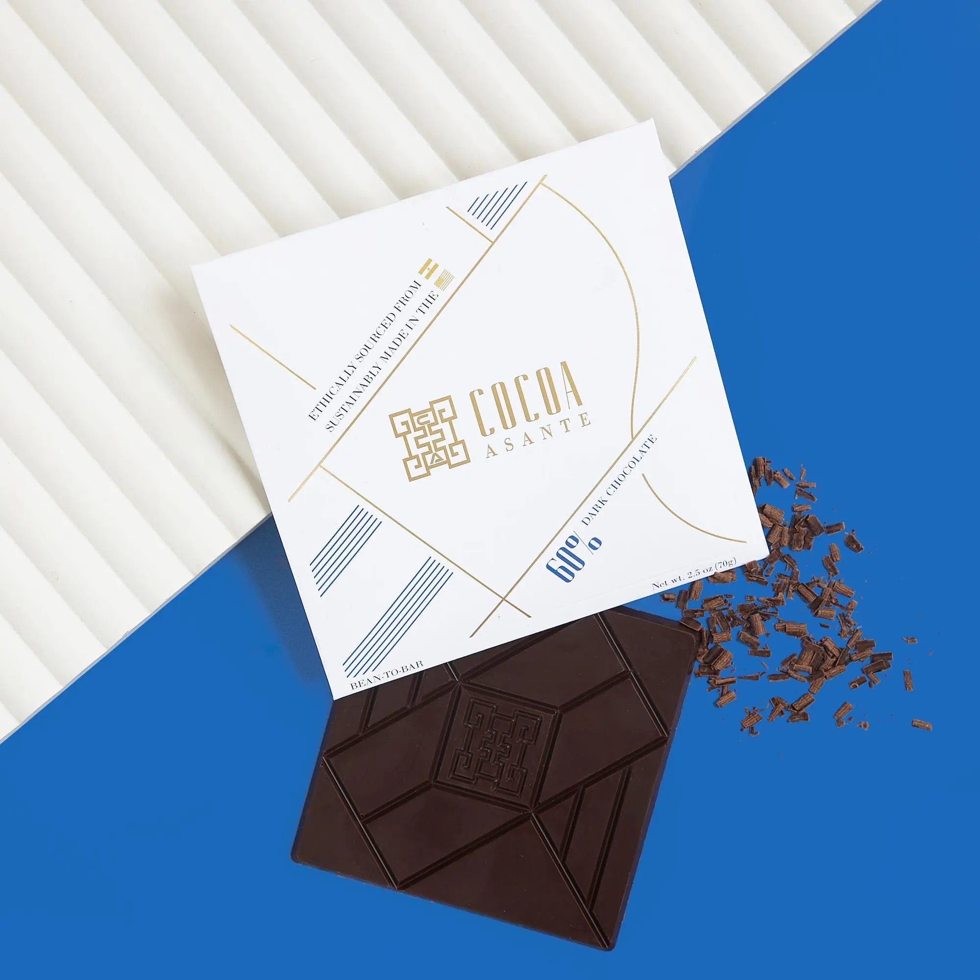 60% DARK CHOCOLATE BAR SET (2 Bars)