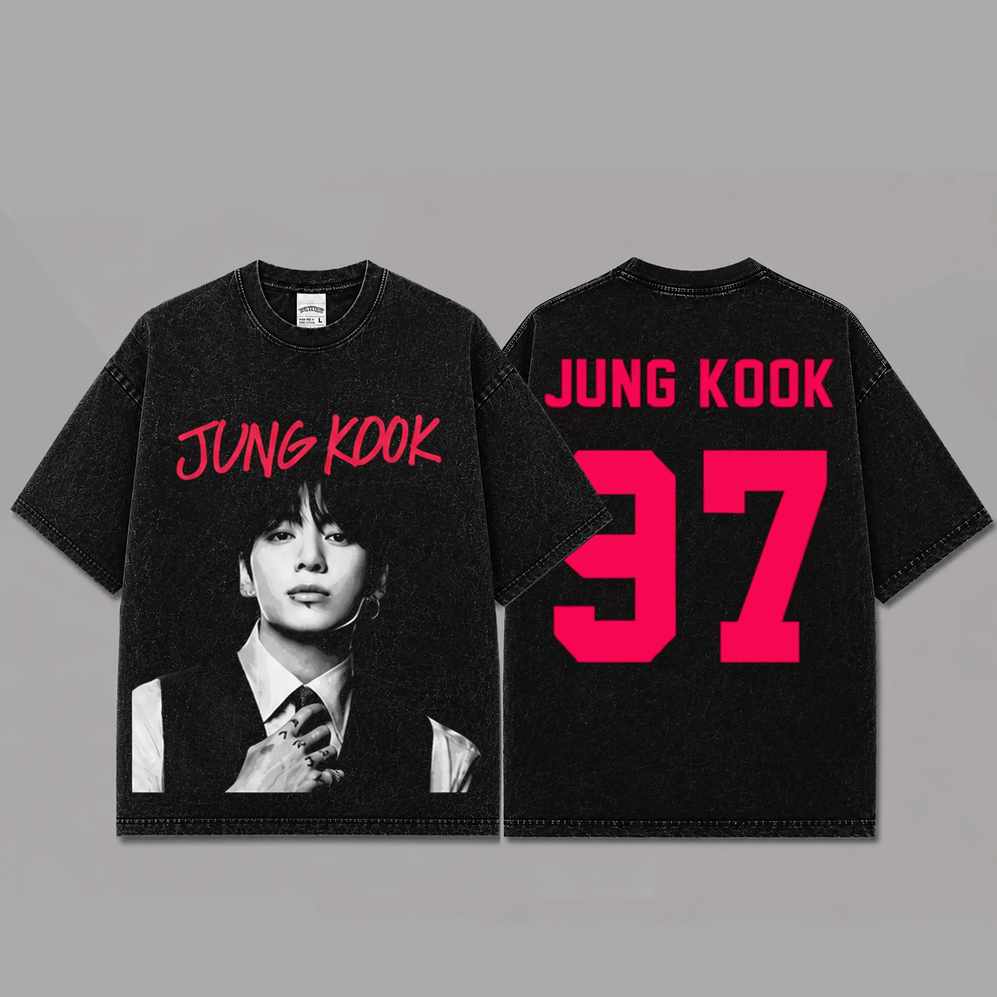 ⟭⟬ Jung Kook for   L/S Tシャツ M Jung kook shirt - TikTok Shop