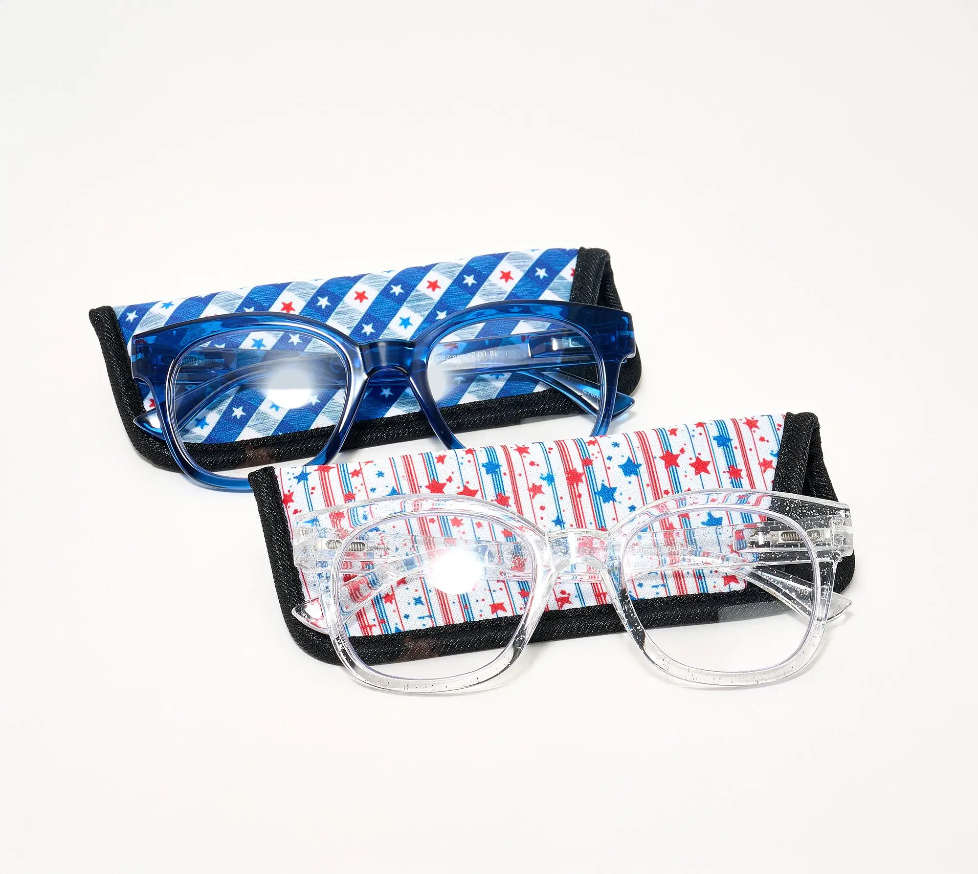 Hummingbird Betsy Set of 2 Auto-Tint Blue Light Sun Readers, 0-2.5