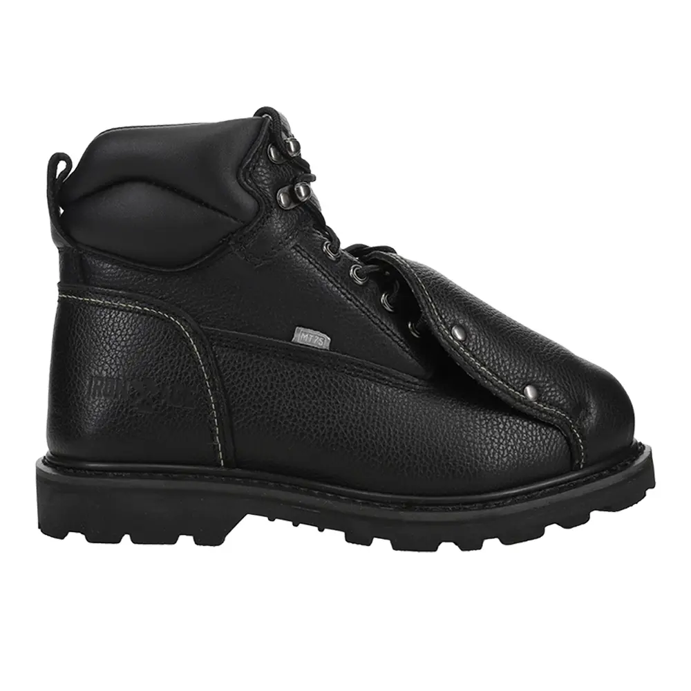 Iron Age Mens Groundbreaker 6 Inch Electrical Hazard Steel Toe  Work/Duty - Black
