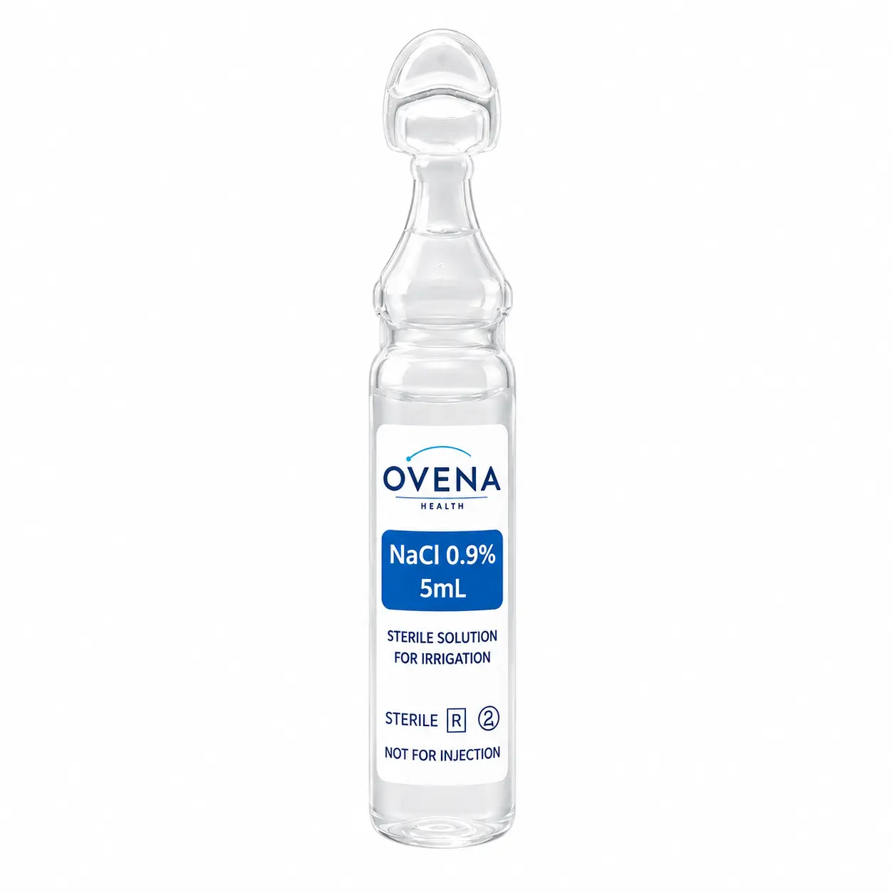 Ovena Health Sterile Saline Wound Wash 0.9% – Cleansing Solution for Wound Irrigation