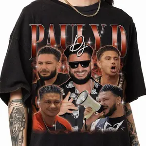 [Sale up to 30%] Pauly D They Vintage Bootleg T-Shirt | Unisex Graphic Tee | Retro Gift for Men & Women