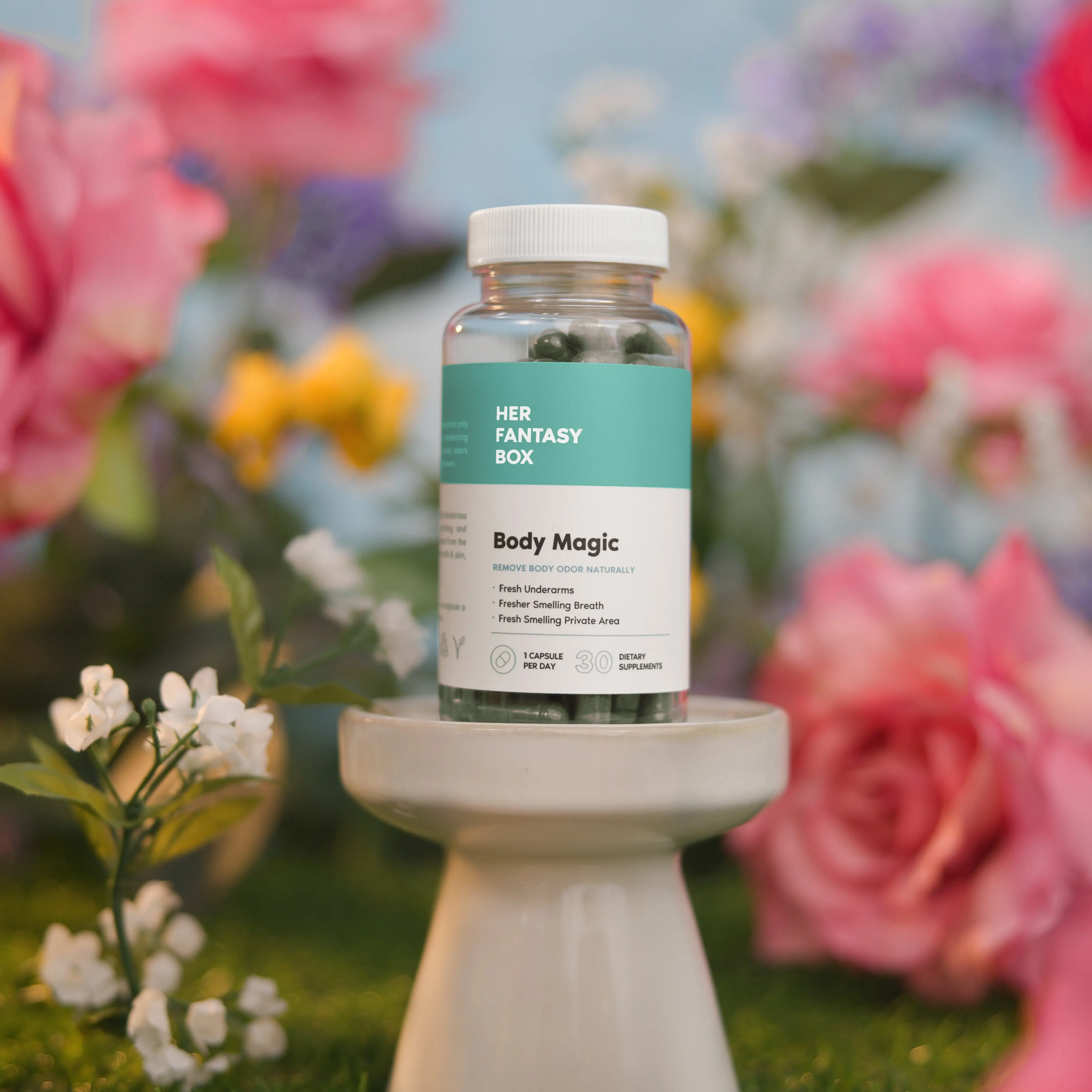 Body Magic Chlorophyll Pill - For Body Odor, Detox & Skin Body Magic Chlorophyll Pill - For Body Odor, Detox & Skin