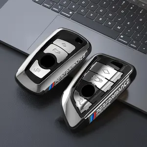 Electroplating style Car Key Cover for Bmw 1 2 3 4 5 7 8 X1 X2 X3 X5 X6 M2 M3 M4 M5 M6 M8, Durable Stylish Key Protection Accessory，Car KEY Decoration, Car Key Protector, Key Fob Protector, Key Fob Shell, Car Key Accessories