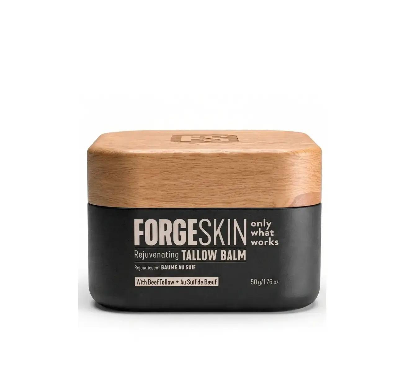 FORGE SKIN Men's Anti-Wrinkle Beef Tallow Moisturizer, Natural Anti-Aging Defense with Beef Tallow for Skin