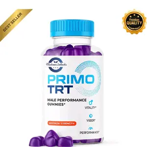Primo TRT GUmmies Maximum Strength Vitamin Supplement Advanced Formula with Natural Ingredients for Premium Results 60 Gummies Dietary Fitness