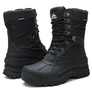 ALEADER Men's Outdoor Winter Warm Snow Boots Waterproof Classic All-match Thinsulate Sports Leisure