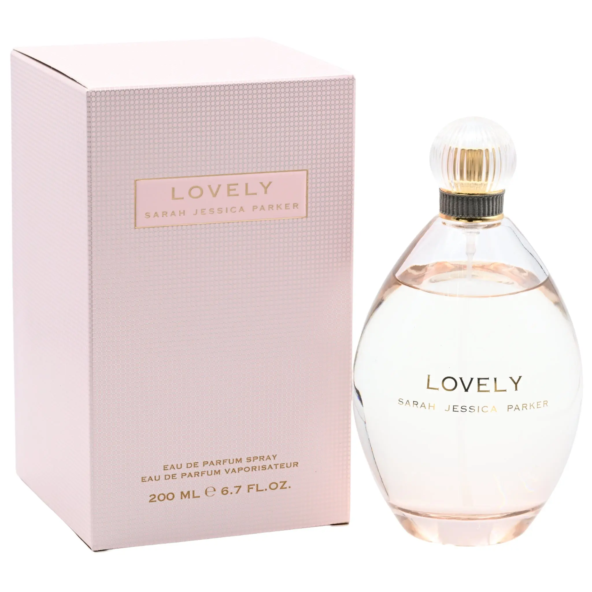 Sarah Jessica Parker Lovely Eau de Parfum, Woody Floral Scent with Lavender Blend, Mandarin & Patchouli, Women's Fragrance Spray, 6.7 fl oz, Floral Eau Perfume, Signature Scent, Edp