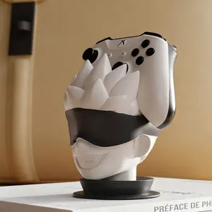 Cyberpunk Theme Controller Stand Compatible Ps4/ps5 Ns Pro, Game Handle Display Base, Single Holder, Decorative Accessory