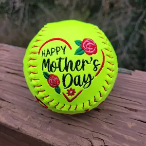 Custom Happy Mothers Day Softball