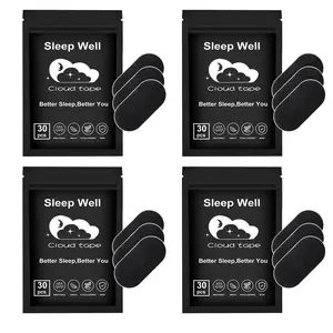 Mouth Tape 120/60/30 Strips 4/2/1-Month Supply Hypoallergenic Adhesive Gentle Ultra Breathable Stop Snoring Sleep Tape Sports Accessory Black and Pink