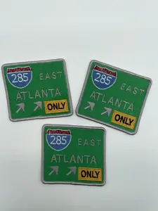 Prideful Patchez City Freeways Iron/Sew-On Patch for Clothing - DIY Arts and Crafts