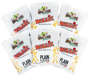 6pk - Rolliz - Sr. Michelado - Rolled Tortilla Chips - Plain Flavor