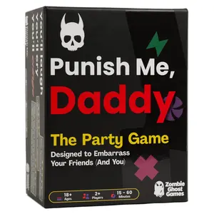 Punish Me, Daddy - Hilarious Adult Card Game for Parties, Game Nights, and Drinking Games - Easy to Learn - Funny Dares, Twists, and Punishments