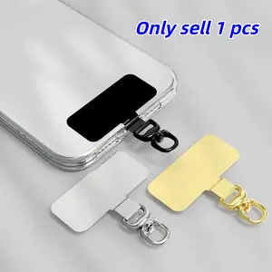 Metal Phone Lanyard Holder, Universal 360 Degree Rotating Metal Safety Chain Accessory, Ultra-Thin Durable Design for Mobile Phones, Cellphone Accessories, Phone Wrist Strap, Phone Chains