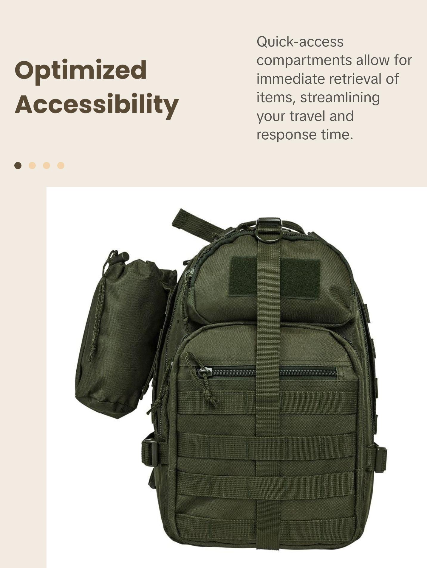 Vism Tactical Sling Backpack