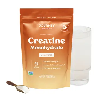 Creatine Monohydrate for Women – 5g Micronized Creatine Powder, 100% Pure & Unflavored – Supports Lean Muscle, Strength, Recovery & Workout Performance – Easy Mix Daily Supplement - 42 Servings