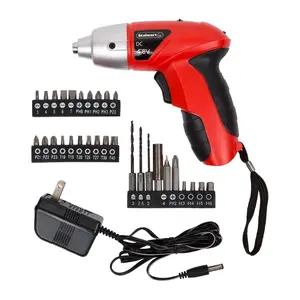 Stalwart Electric Screwdriver Set CordlessDrill w/LED