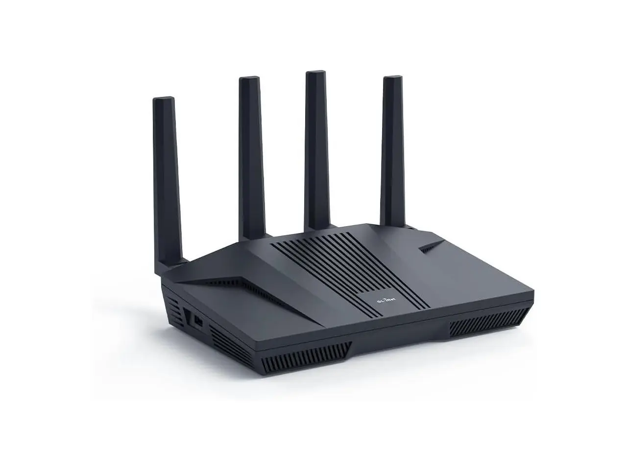 GL.iNet GL-MT6000 Flint 2 Wi-Fi 6 Gaming Router Dual 2.5G Ports | 8-stream Wi-Fi6 at 6 Gbps, dual 2.5G multi-gig ports, Up to 1148 Mbps and 4804 Mbps, pre-installed OpenWrt, OpenVPN WireGuard