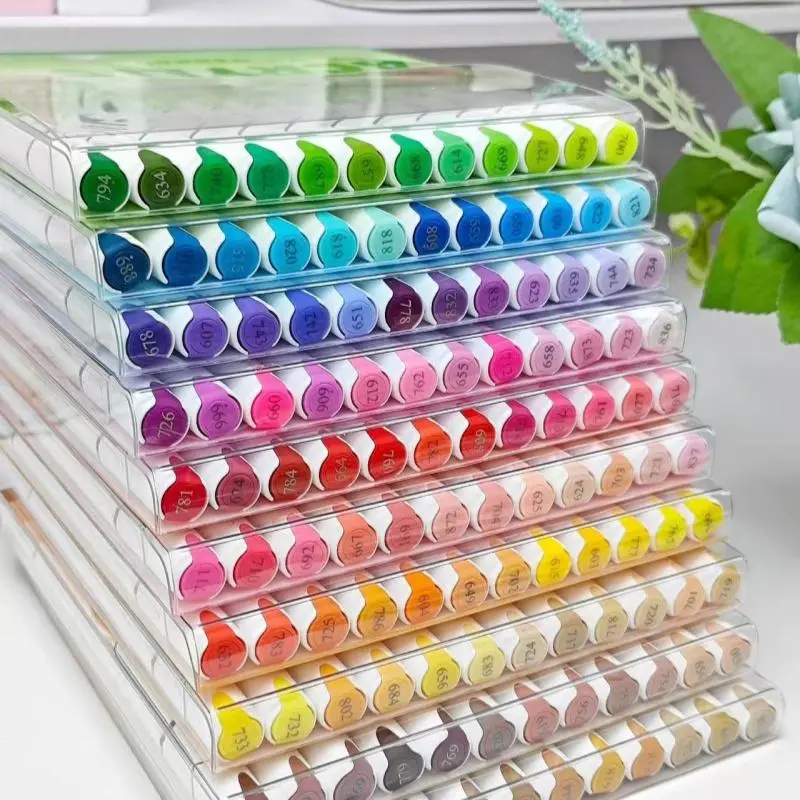 Guangna 8109 Dual-Head Acrylic Markers for Students, Professional Art Supplies with Blendable and Opaque Colors, Ideal for Painting and Artwork