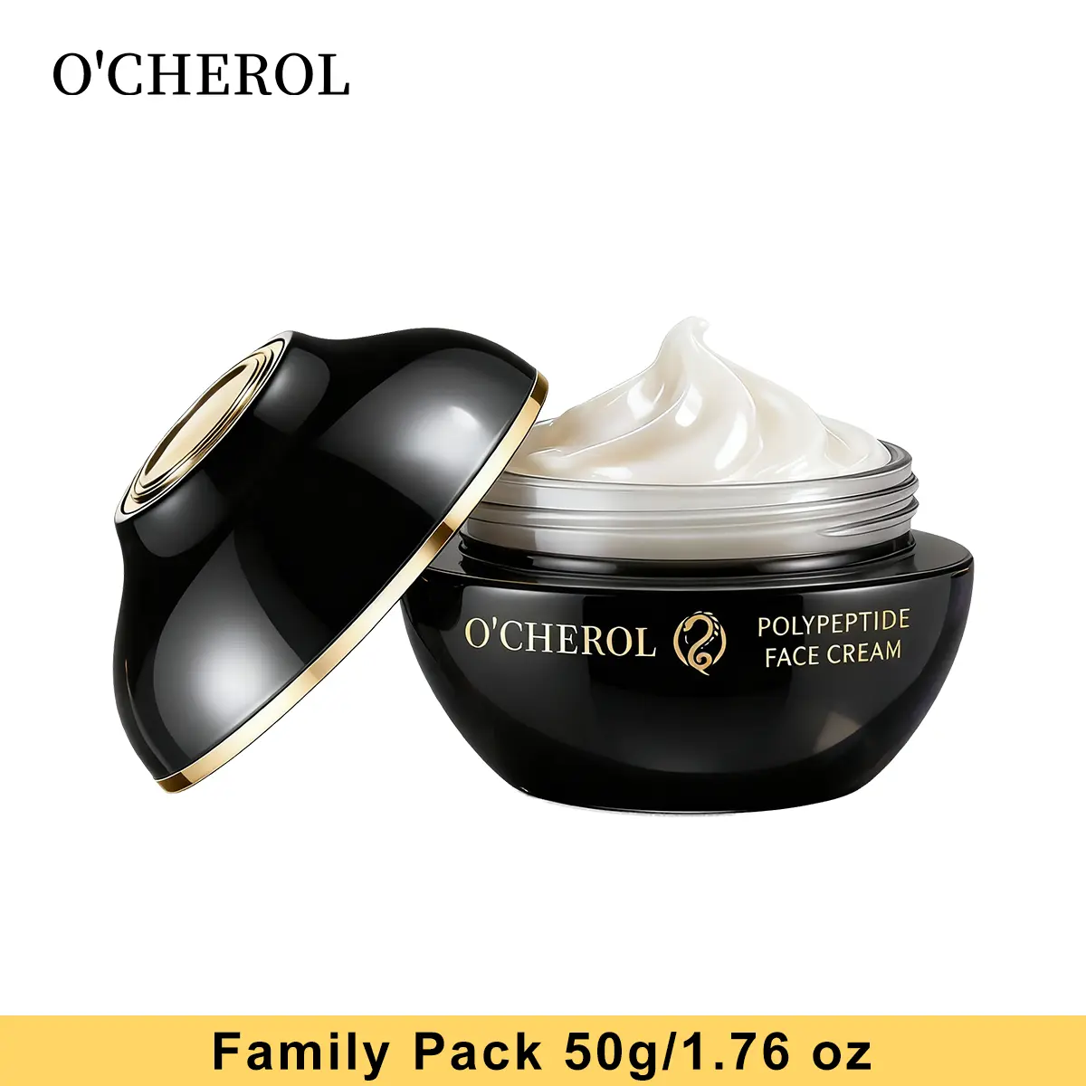 O'CHEROL Peptide Anti-Aging Moisturizer, Korean Collagen Cream to Hydrate for Soft Skin, Firming & Pore-Refining Treatment for Sensitive Skin, Nourishing, Moisture, Peptides, Face, Collagen Moisturizers & Mists, Deep Hydration, Collagen Hydration