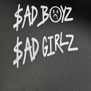 Sad Boyz/Sad Girlz (Decal-sticker) Vinyl