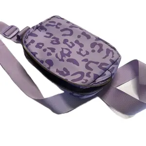 purple cheetah print fanny