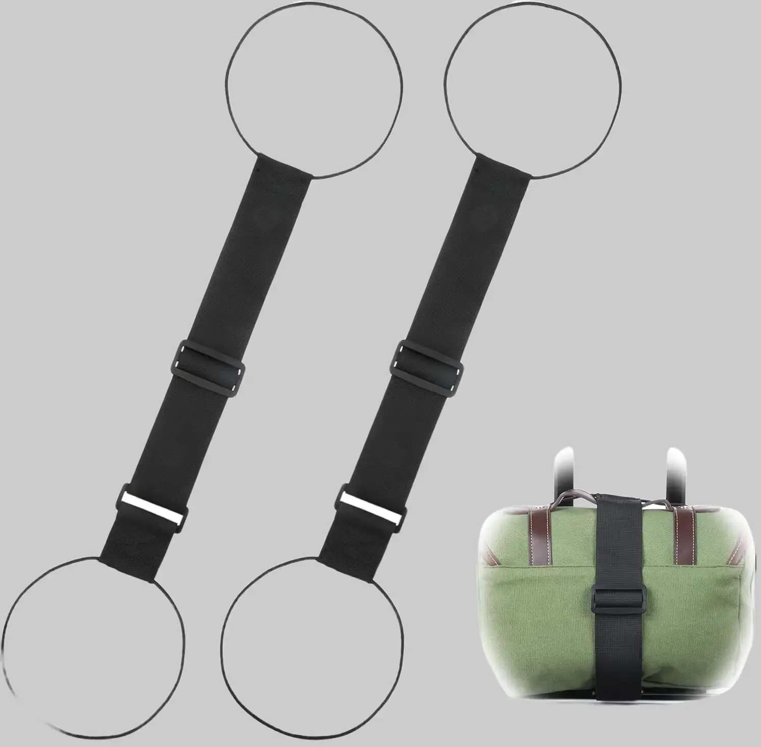2 Pack Add a Bag Luggage Straps, Luggage Straps Bags Bungee Easy to Travel Suitcase Elastic Strap Belt for Add a Bag High Elastic Adjustable Traveling Luggages Accessories (Rainbow Colors)