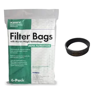 Kirby 204814 Vacuum Bags + 1 Belt
