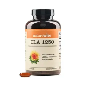 NatureWise CLA Softgels - Clean, Gluten Free, Non-GMO CLA Supplement for Fitness - CLA Dietary Supplement