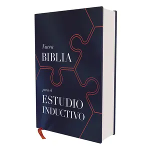 NBLA, Nueva Biblia para el estudio inductivo, Interior a dos colores, Tapa dura, Comfort Print by NBLA-Nueva Biblia de Las Américas||Vida||Precept [Hardback Book]